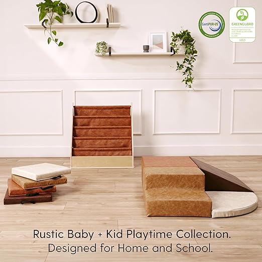 Factory Direct Partners Rustic Kid Birch Sling Book Display; Distressed Faux - Image 8
