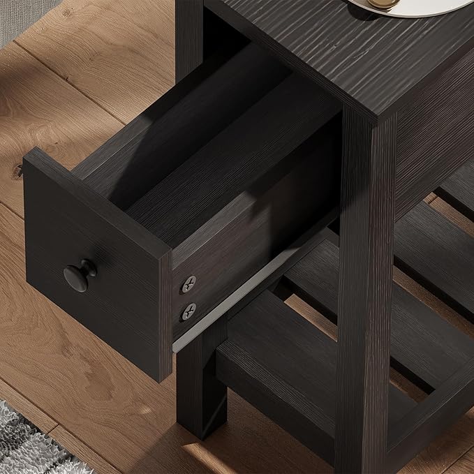 ChooChoo Narrow End Table, Small Side Table - Image 8