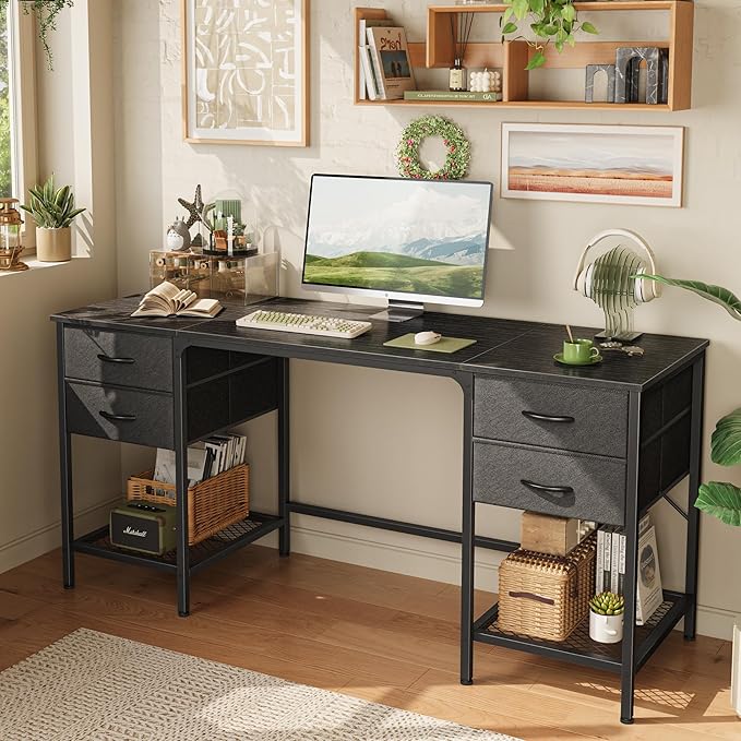 Huuger 63 Inch Computer Desk - Image 2
