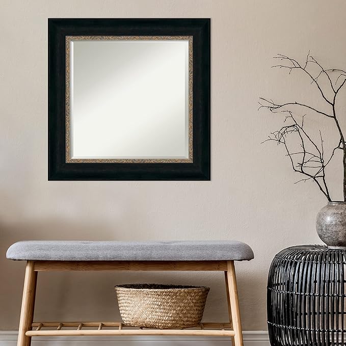 Amanti Art Bronze Bathroom Mirror - Image 6