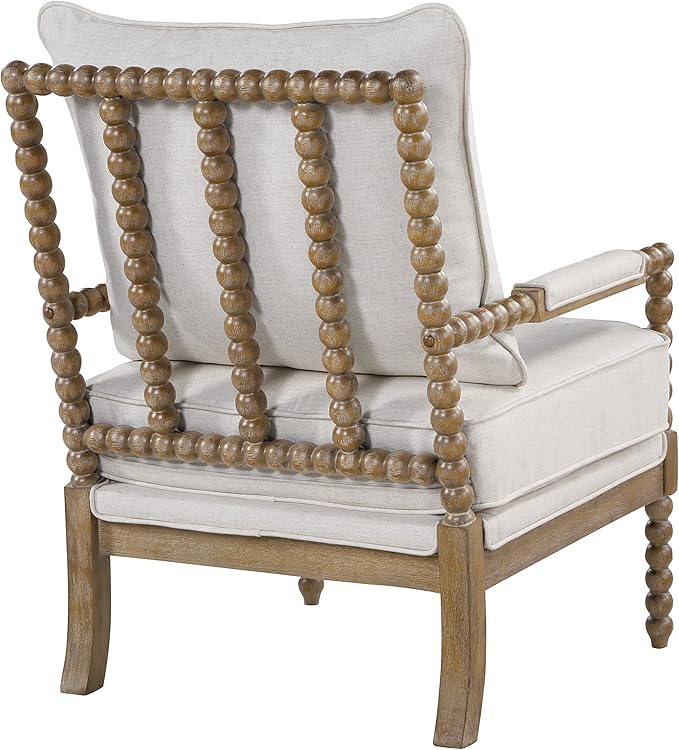 OSP Home Furnishings Fletcher Spindle Accent Chair - Image 5