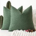 Foindtower Pack of 2, Decorative Textured Boucle Throw Pillow Covers Accent by Foindtower