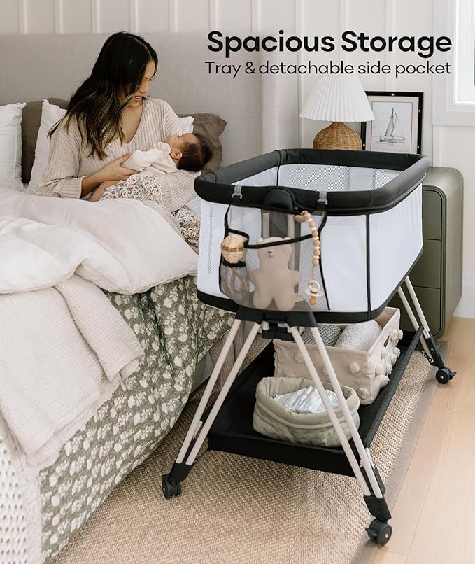Fodoss Baby Bassinet Bedside Sleeper - Image 3