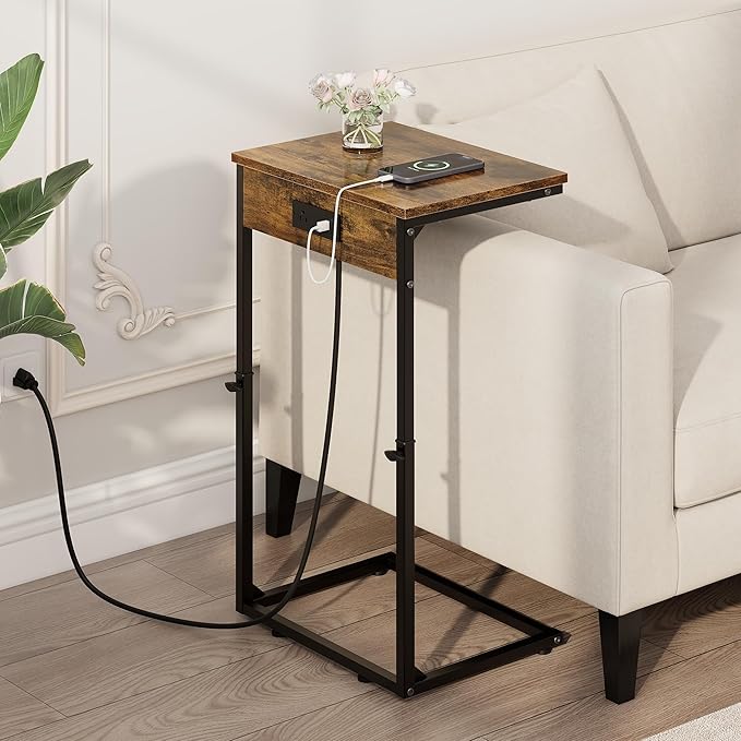 Vagusicc C Shaped End Table - Image 6