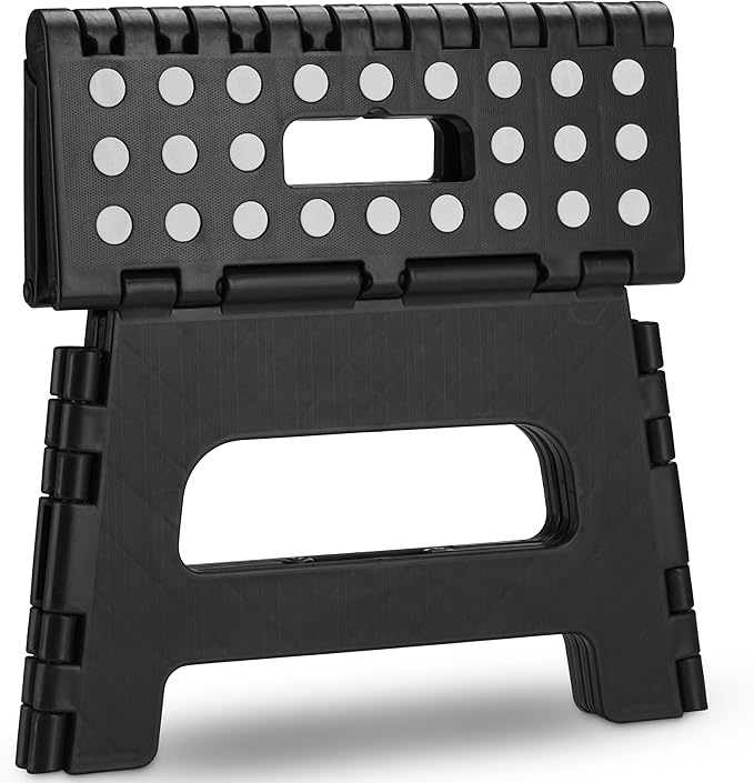 Handy Laundry - Folding Step Stool - Sturdy Enough Collapsible Stool to Support - Image 3