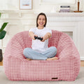 Bean Bag Chairs for Adults, Giant Beanbag Sofa Comfy Reading Chair, Oversized by Unknown
