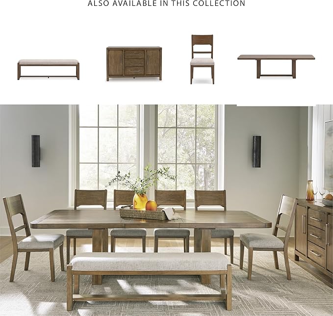 Signature Design by Ashley Cabalynn Farmhouse Glazed 2-Door Dining Server - Image 6