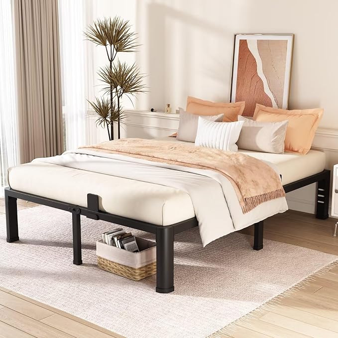 FUIOBYVV 14 Inch Full Bed Frame - Image 2