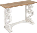 Kate and Laurel Wyldwood Country French Solid Wood Console Table by KateandLaurel