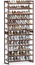 SONGMICS Shoe Rack, 12-Tier Shoe Organizer, Metal Rack by SONGMICSbySONGMICSHOME