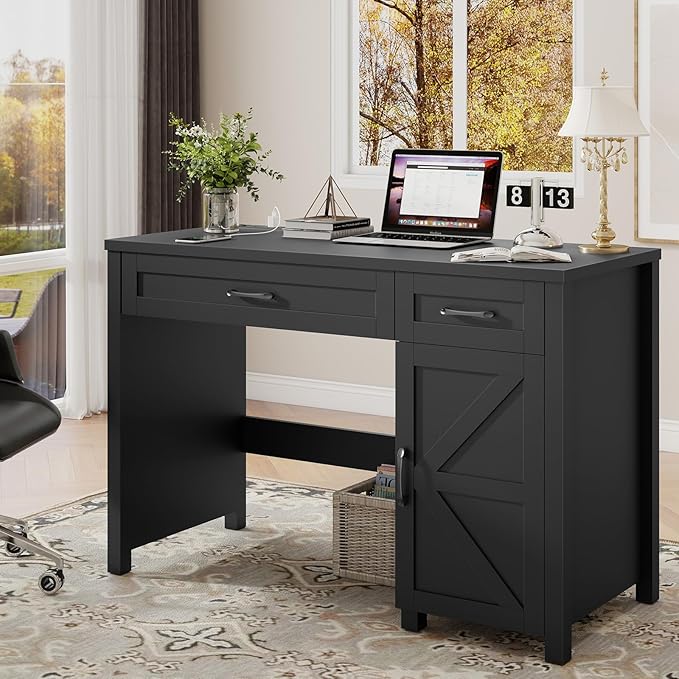 Farmhouse 47" Executive Desk, Computer Desk - Image 6