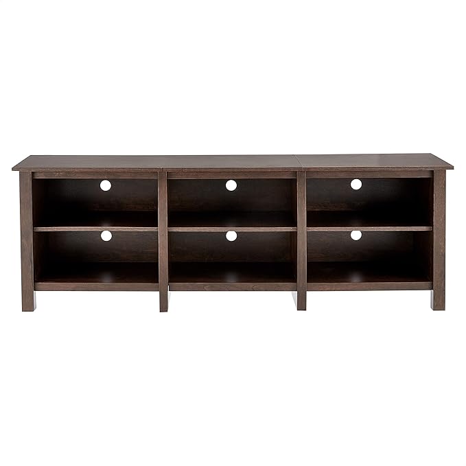 ROCKPOINT 70inch TV Stand Storage Media Console Entertainment Center - Image 3