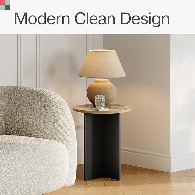 Round Accent Table for Living Room Furniture - Image 3
