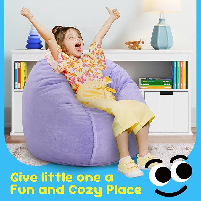 Hobestluk Bean Bag Chairs 2.5FT Bean Bag Chair - Image 3