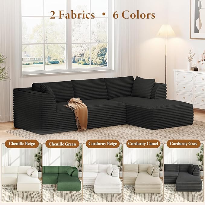 Vesgantti 106" Modular Sectional Sofa - Image 6