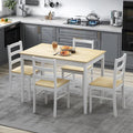 Giantex Dining Table Set for 4, Dining Room Table Set for 4, Breakfast Nook by Giantex