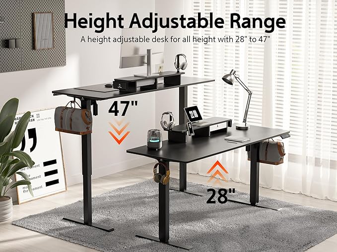 63x24 Inches Electric Standing Desk - Image 4