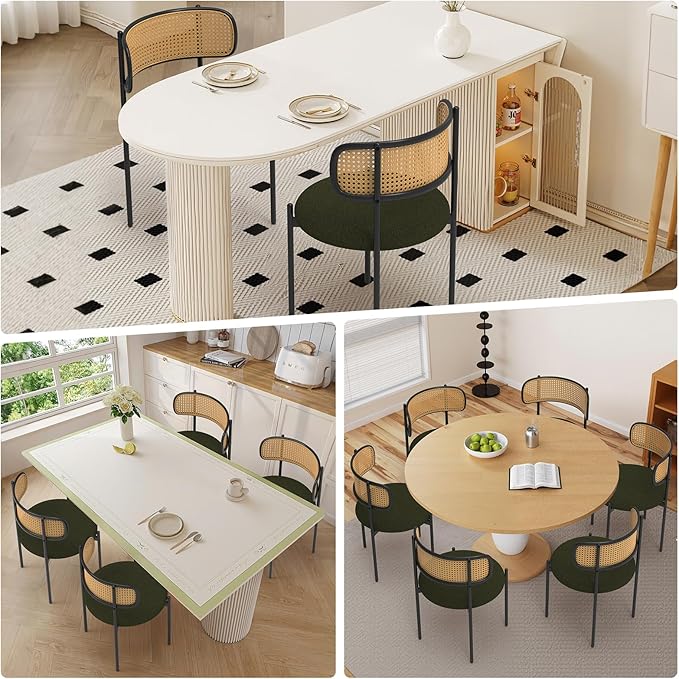 Mid Century Modern Dining Chairs Set of 2 - Image 2