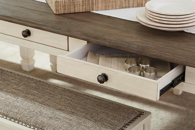 Signature Design by Ashley Bolanburg Farmhouse Dining Table - Image 16