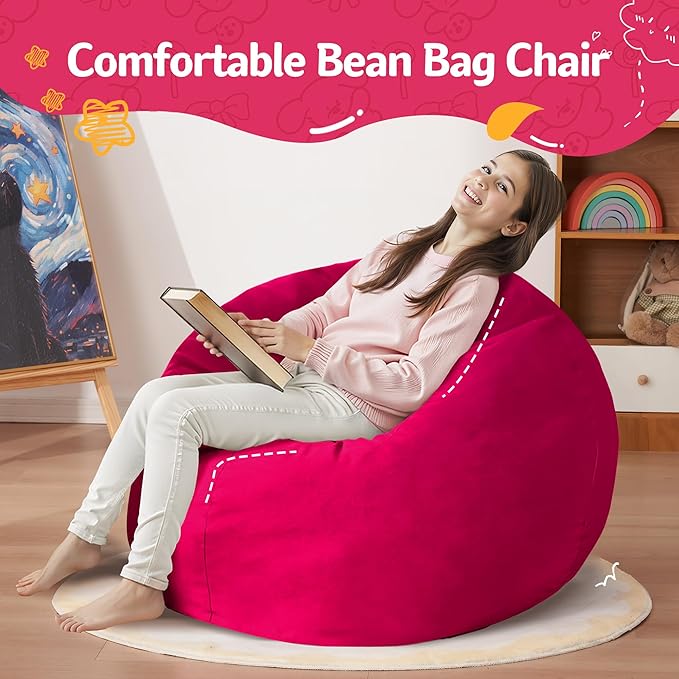 Homguava 2FT Bean Bag Chair: 2' Bean Bags - Image 7