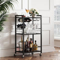TUTOTAK Bar Cart, Home Bar Serving Cart by WelcometotheTUTOTAKHome