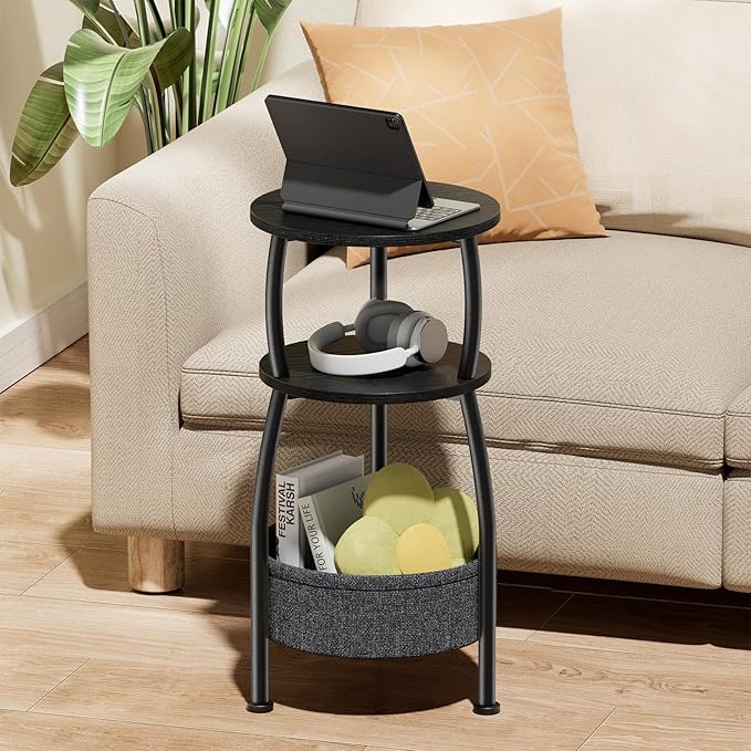 Small Round end Table for Living Room - Image 8