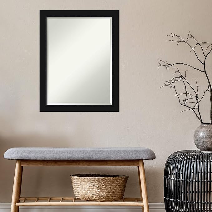 Amanti Art Black Bathroom Mirror - Image 6