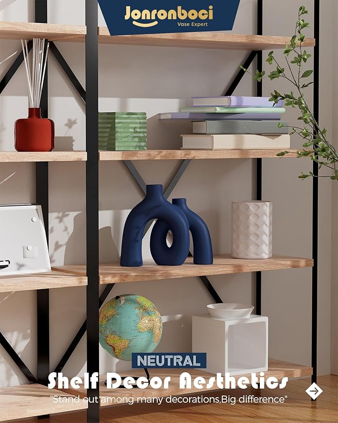 Matte Blue Vase Set - Image 6