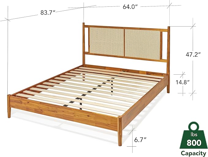 Bme Oliver Headboard Queen Size Bed Frame - Image 2