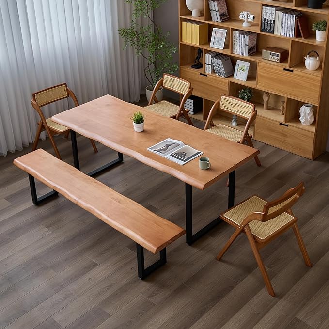 Stylish Solid Wood Office Desk - Image 5