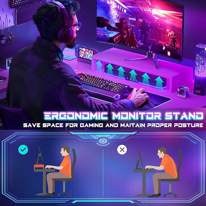 Homieasy Small Gaming Desk - Image 8