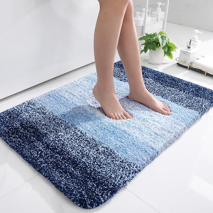 OLANLY Bathroom Rug Mat 36x24, Extra Soft and Absorbent Microfiber Bath Rugs by OLANLY