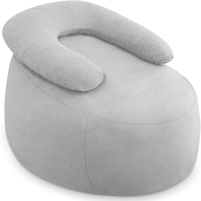 HABUTWAY Bean Bag Chair with U-shaped Pillow - Image 6