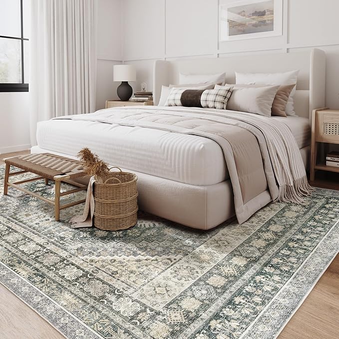zesthome 6x9 Area Rug, Super Soft Washable Rugs - Image 7