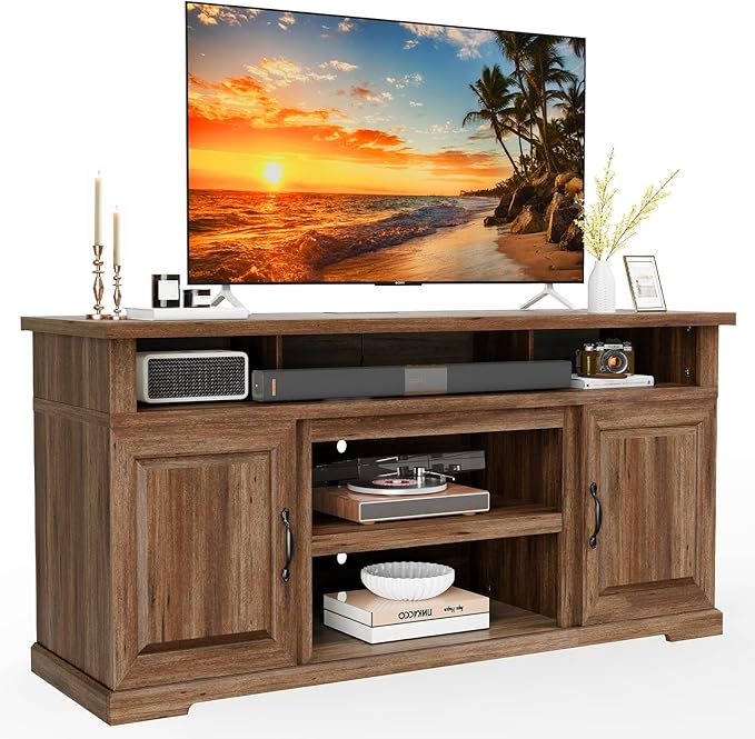 Marsail Modern Farmhouse TV Stand, Entertainment Center by Marsail