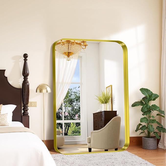 FORBATH 55x36 Inch Large Bathroom Mirror - Image 5
