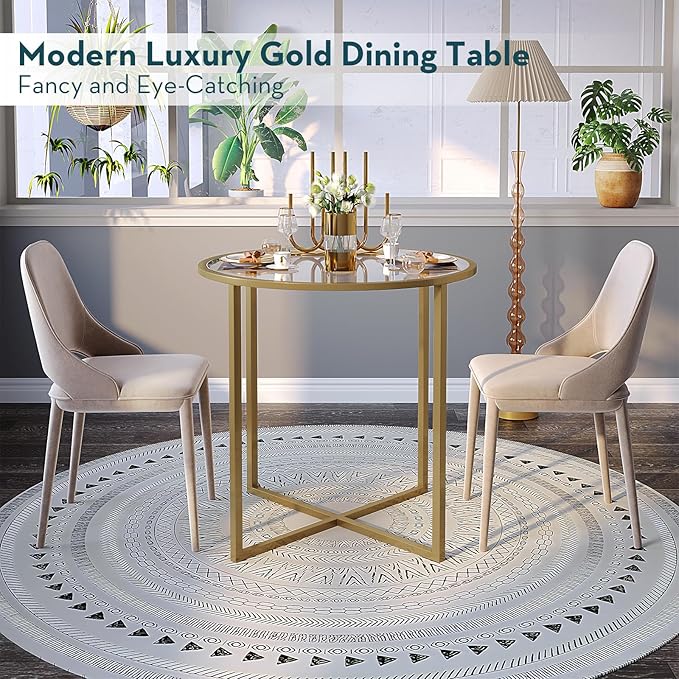 SAYGOER Small Round Dining Table - Image 3