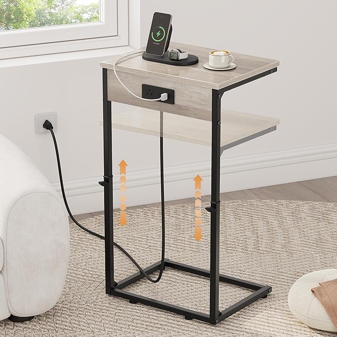 Vagusicc C Shaped End Table by Vagusicc