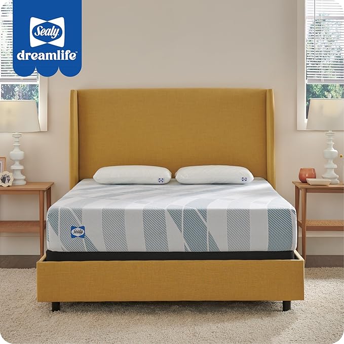 Sealy Dreamlife 10" Hybrid Mattress-in-a-Box, California King, SealyComfort Gel - Image 14