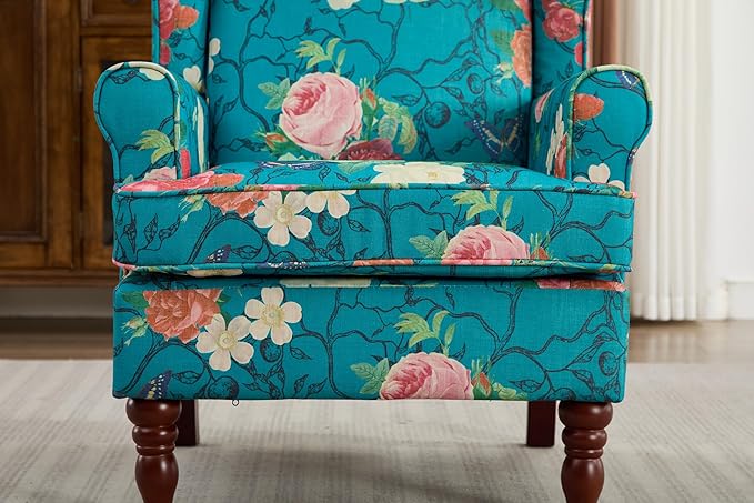 Ball & Cast Modern Accent Chair, Comfy Upholstered Armchair - Image 10