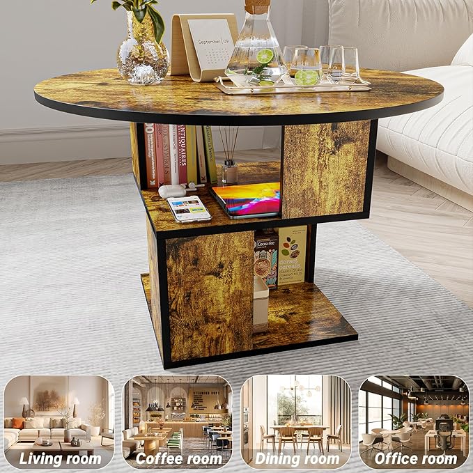 Elephance Round Coffee Table - Image 6