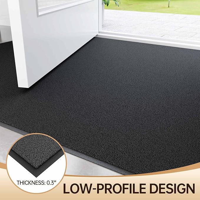 Amyracel Front Door Mat Indoor Outdoor Entrance, Stain and Fade Resistant - Image 7