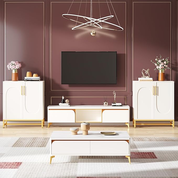 Tribesigns Modern Sideboards, Buffet Cabinet - Image 6