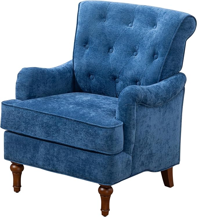 Ball & Cast Comfy Chenille Club Sofa Living Room Chairs, Accent Chair - Image 6
