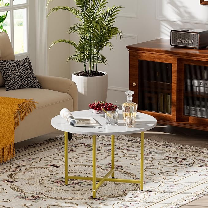 Round Coffee Table, Small Coffee Tables by FAMIDGE