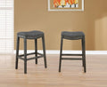 Roundhill Furniture Maroni Faric Upholstery Nailheaded Saddle Barstool by RoundhillFurniture