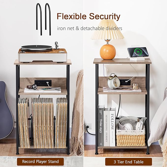 AMHANCIBLE Record Player Stand - Image 5