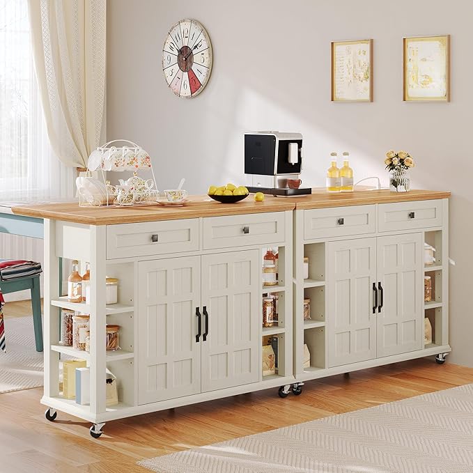 DWVO Rolling Kitchen Island - Image 9