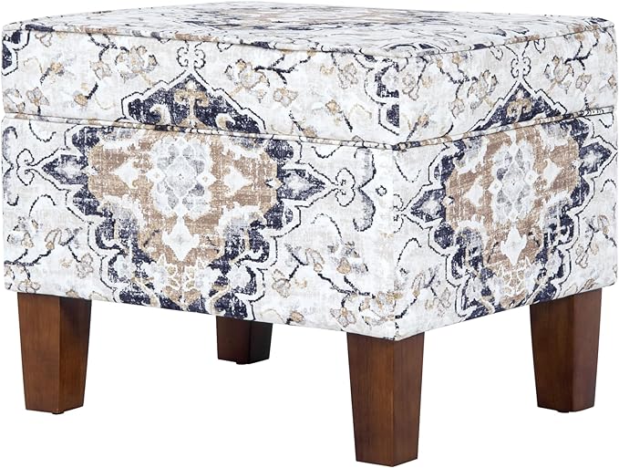 Home Decor | Dinah Collection Modern Storage Ottoman | Ottoman - Image 12