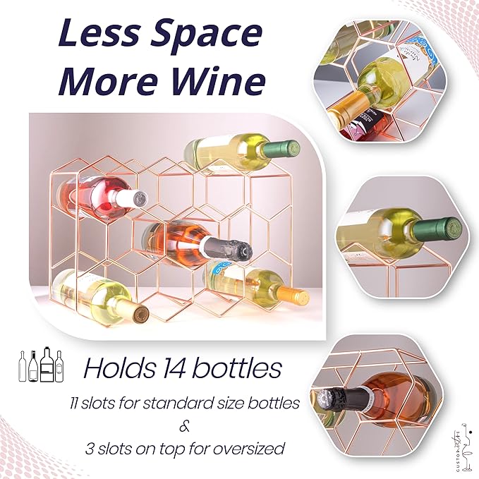 Gusto Nostro Countertop Wine Rack - Image 3